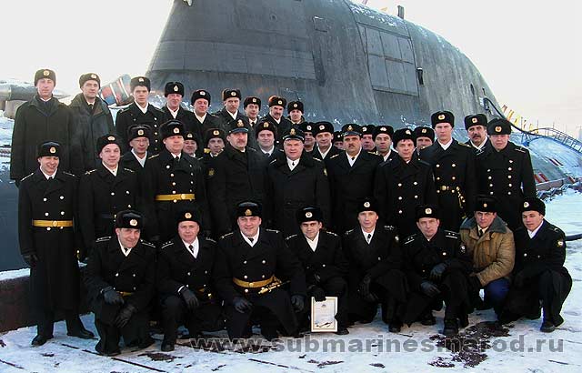 экипаж К-391 "Братск" проекта 971